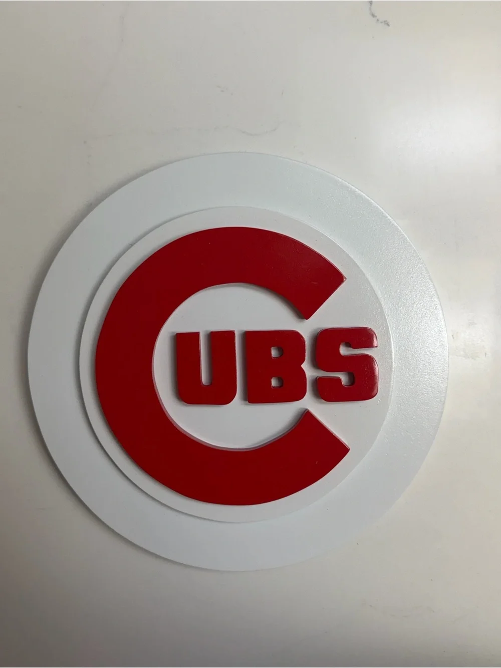 CUSTOM MADE 3D LAYER CHICAGO CUBS WOOD SIGN